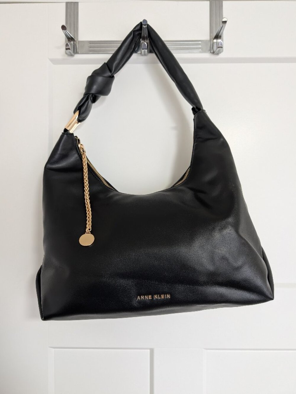 Anne Klein Soft Knot Hobo Bag